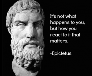 Stoïcijnse filosoof Epictetus